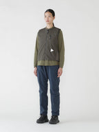 【Women】air fleece vest #l.khaki [6241020]｜and wander
