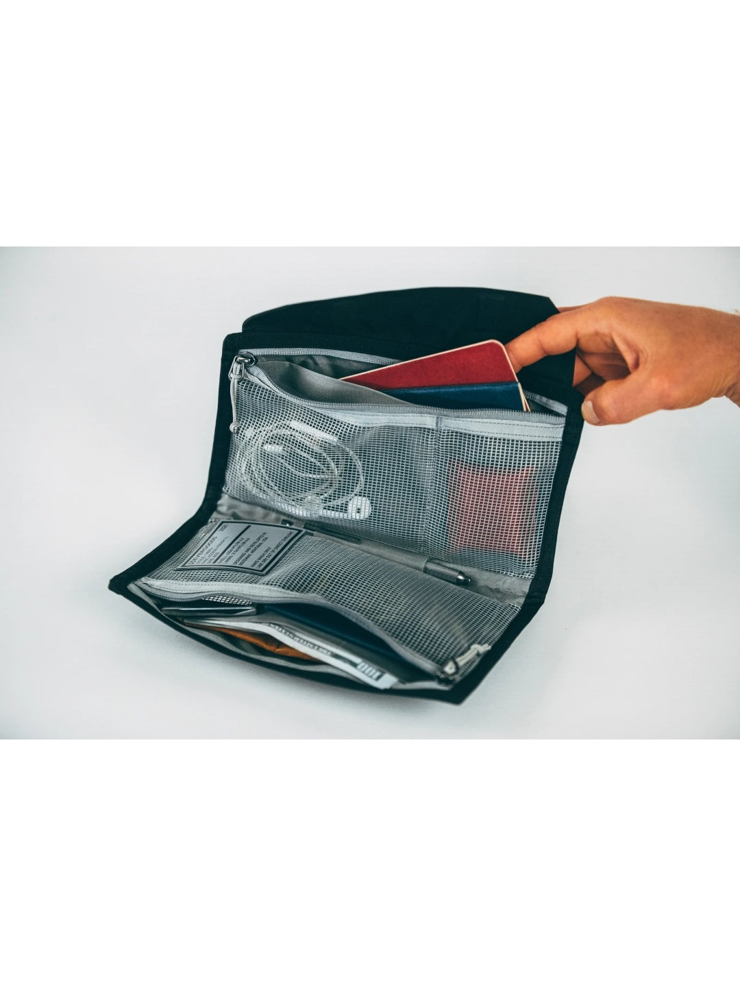 CIVIC ACCESS POUCH 1L #Solution Dyed Black [CAP1]｜EVERGOODS