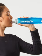 SOFT FLASK 500ml/17oz ULTRA 42 #Clear Blue [LC2337700]｜SALOMON