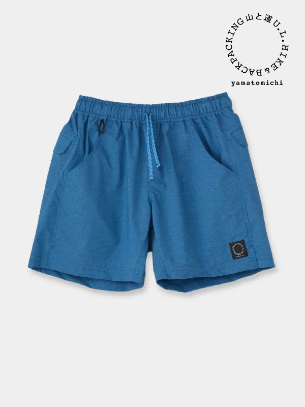 Men's Light 5-Pocket Shorts #Blue Haze｜山と道
