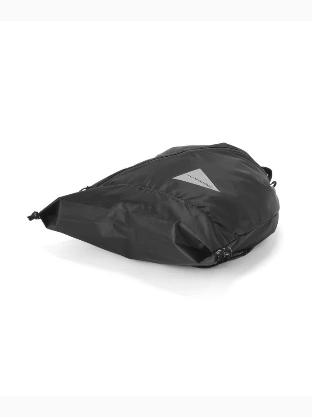crispy rip drawstring bag #black [6985160]｜and wander
