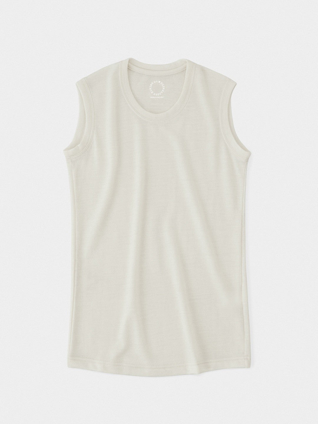 Women's DF Mesh Merino Sleeveless #Off White｜山と道