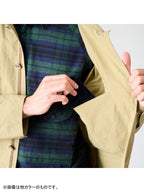 ヴィンテージナイロンのカバーオール #アオニビ [021104]｜AXESQUIN