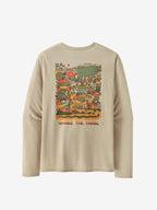 Men's L/S Cap Cool Daily Graphic Shirt - Lands #CTPX [45160]｜patagonia