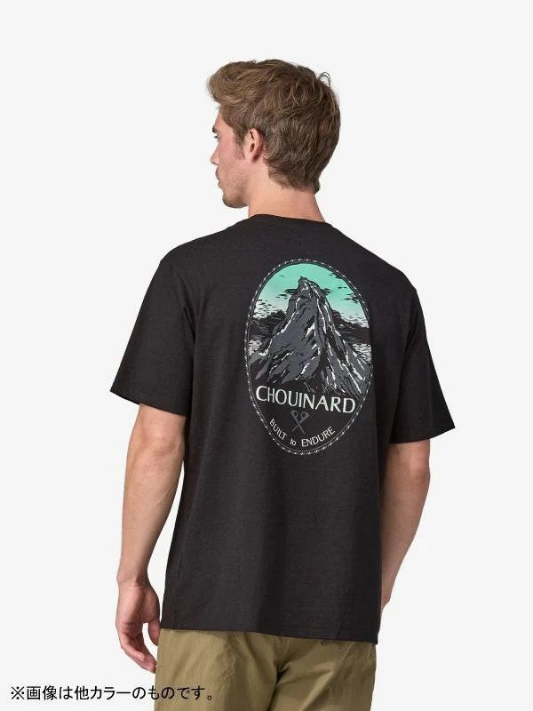 Men's Chouinard Crest Pocket Responsibili-Tee #NUVG [37770]｜patagonia