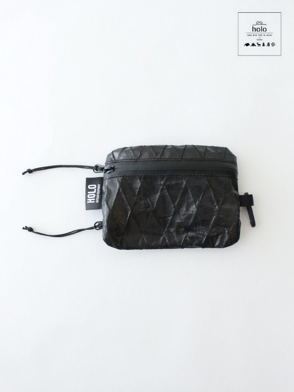 Hike wallet UX10 #Black｜holo
