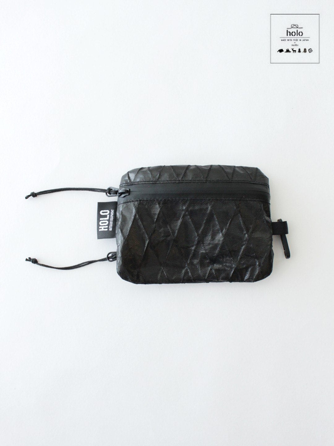 Hike wallet UX10 #Black｜holo
