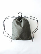 crispy rip drawstring bag #khaki [6985160]｜and wander