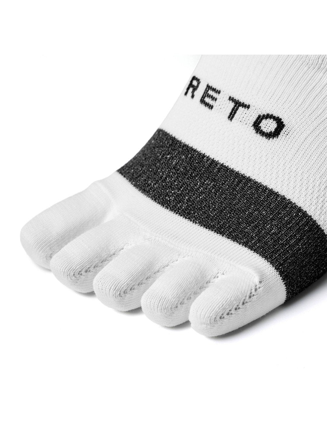 RUNNING SOCKS MIDDLE 5F #ホワイト｜RETO