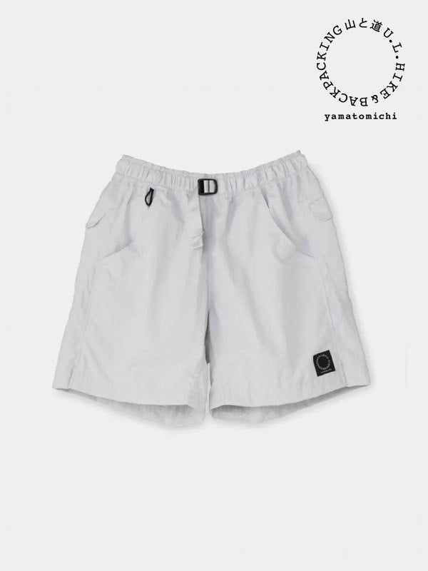 Men's 5-Pocket Shorts #Glacier White｜山と道