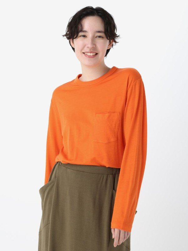 U MERINO 150 LS POCKET TEE #BZ [IT62371]｜icebreaker