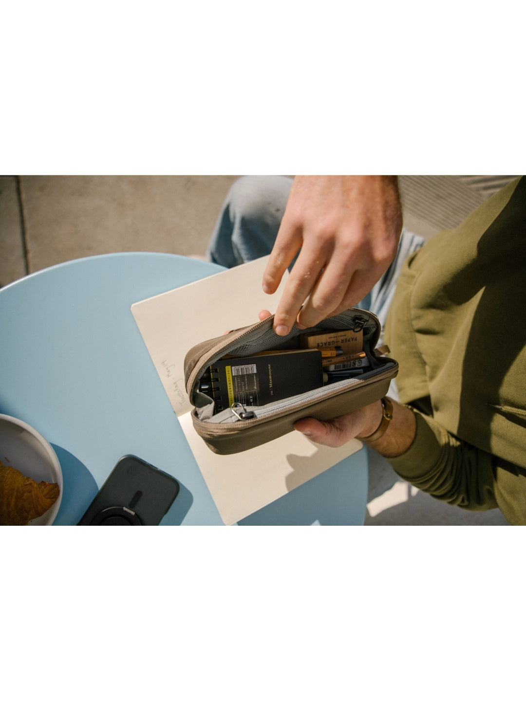 CIVIC ACCESS POUCH 0.5L #Fossil Brown [CAP0.5]｜EVERGOODS