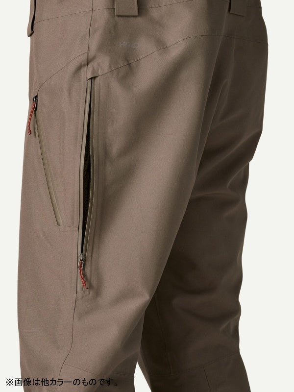 Men's Powder Town Bibs - Reg #BLK [30706]｜patagonia