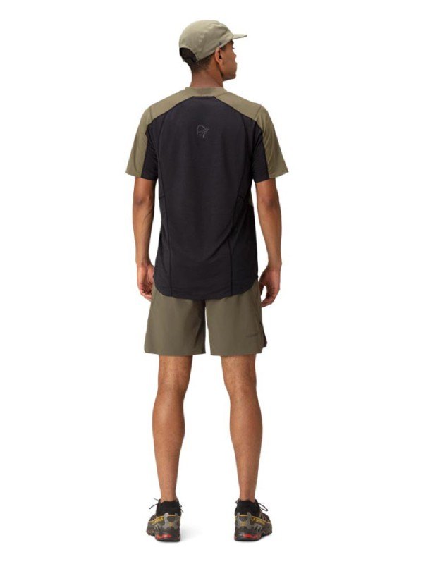 senja equaliser lightweight T-shirt (M) #Olive Night [5826-23]｜Norrona