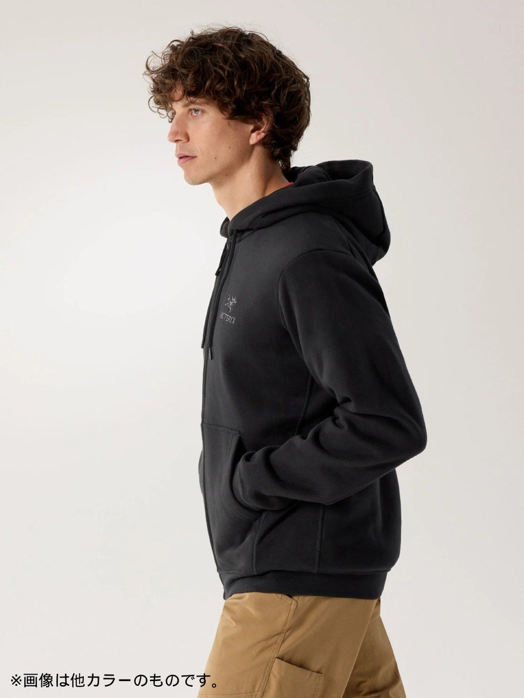 【Men】Emblem Fleece Full-Zip Hoody M #Dark Jade [X00000992909]｜ARC'TERYX