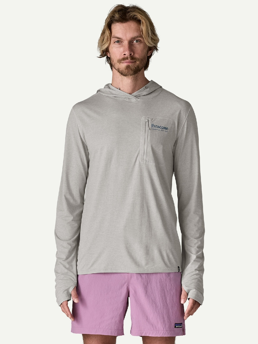 Cap Cool Sun Hoody - Water People Banner #CGSX [44936]｜patagonia