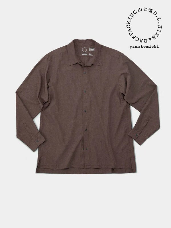 Bamboo Shirt #Indigo｜山と道 – moderate