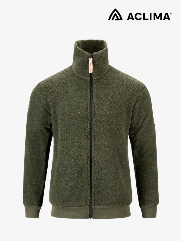 Reborn Terry Jacket Men's #Olive Melange [108105]｜ACLIMA