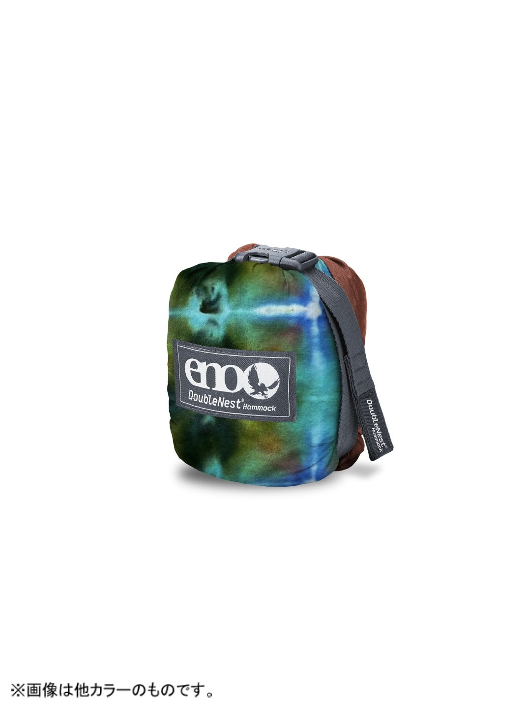 DoubleNest Print #Optical Illusion/Charcoal [DNP313]｜eno