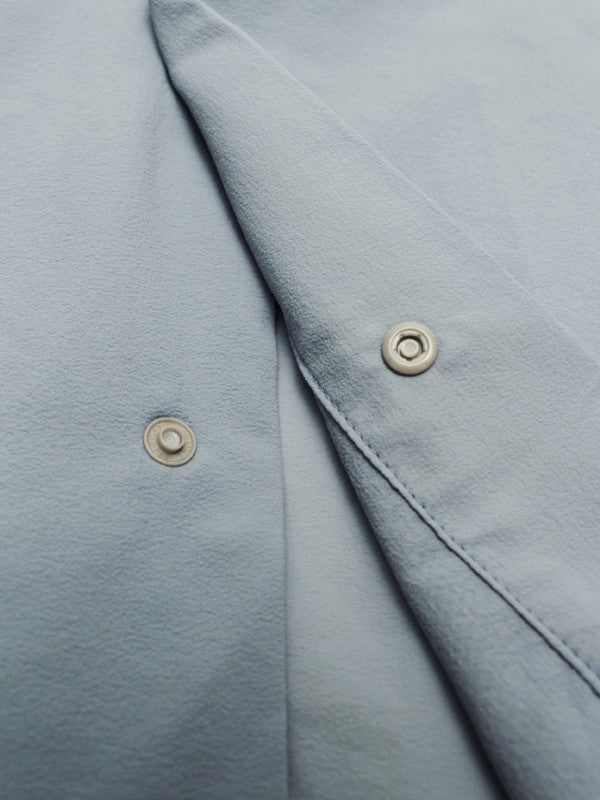 WIND BIG SHIRT #73 BL×GY [PS251016]｜PAPERSKY WEAR