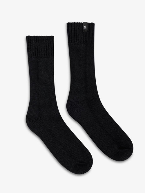 Heavy Wool Socks #Jet Black [112223]｜ACLIMA