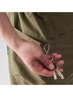 タッサーナイロンのオーバーオール #オリーブネズミ [022025]｜AXESQUIN