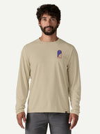 Men's Long-Sleeved Cap Cool Daily Graphic Shirt - Lands #EYPX [45160]｜patagonia
