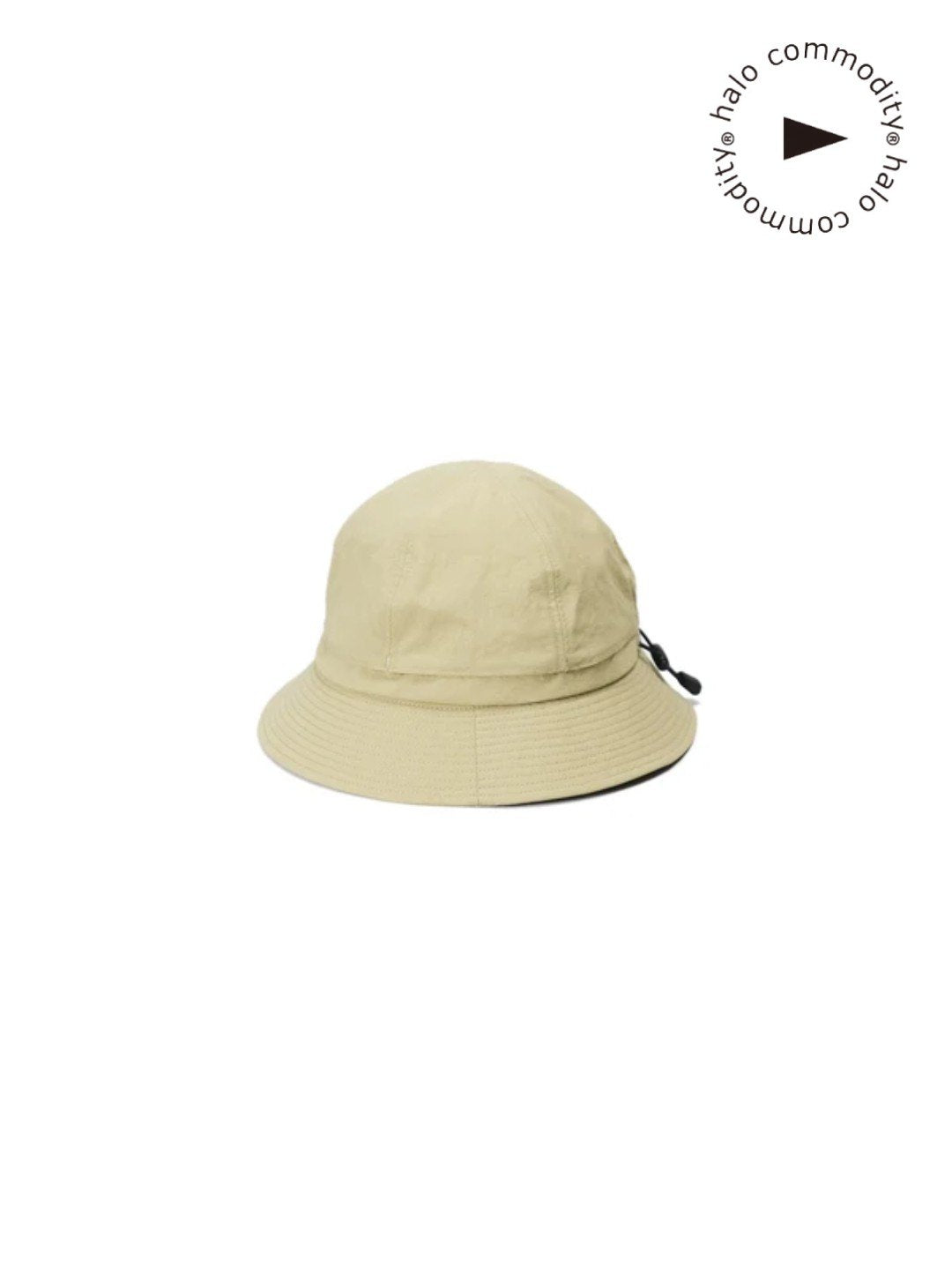 Salt Slit Hat #Beige [h263-491]｜halo commodity