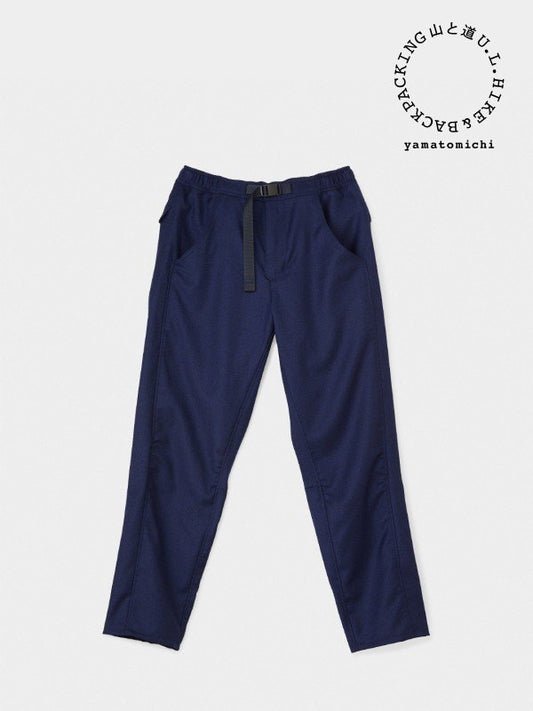 Women's Merino 5-Pocket Pants Tall #Navy Blue｜山と道