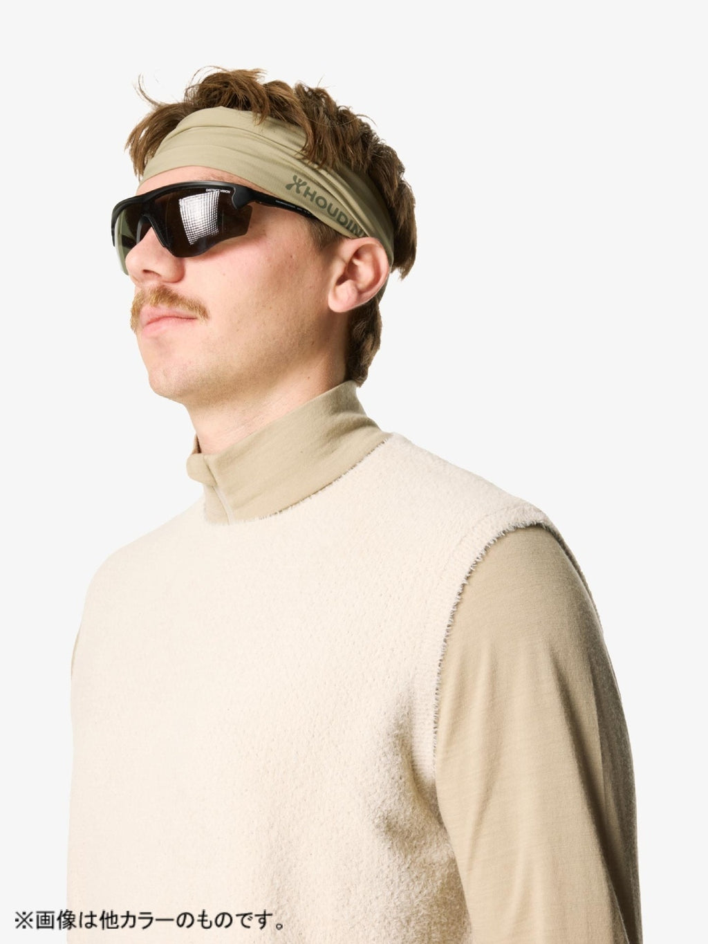 【Men】Men's Lykan Vest #Green Illusion [830073]｜HOUDINI