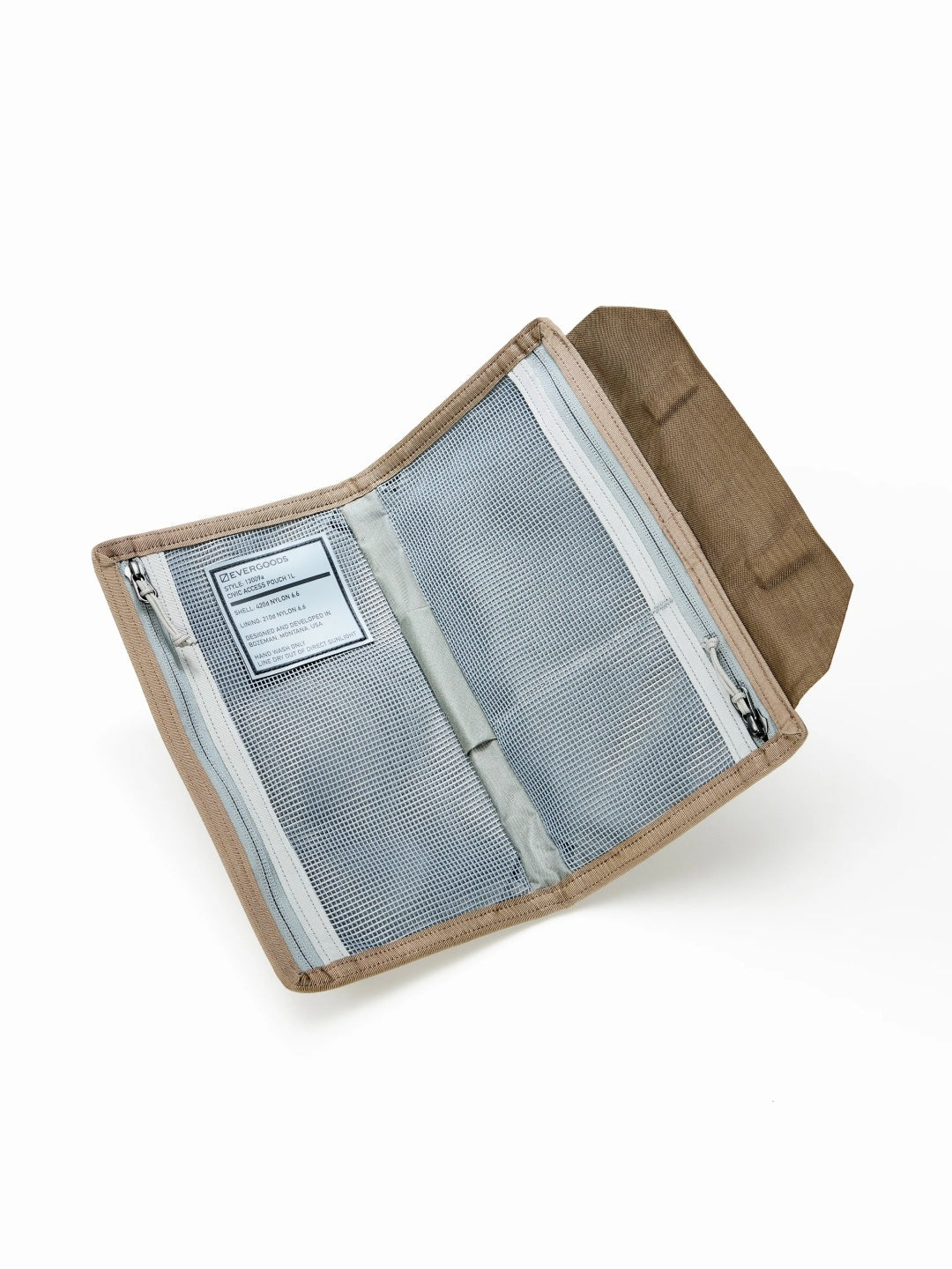 CIVIC ACCESS POUCH 1L #Fossil Brown [CAP1]｜EVERGOODS