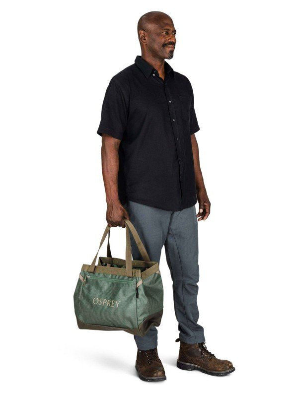 トランスポーターギアトート 28L #パインリーフアールグレー [OS54950002]｜OSPREY
