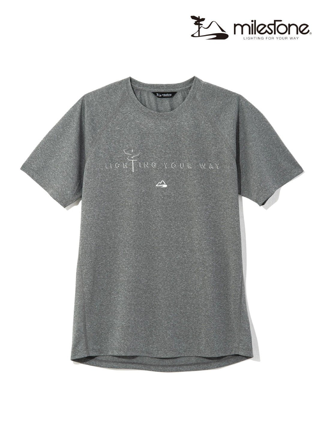 Doo-Bop T-shirt #スティールグレー [MSRH-002]｜milestone