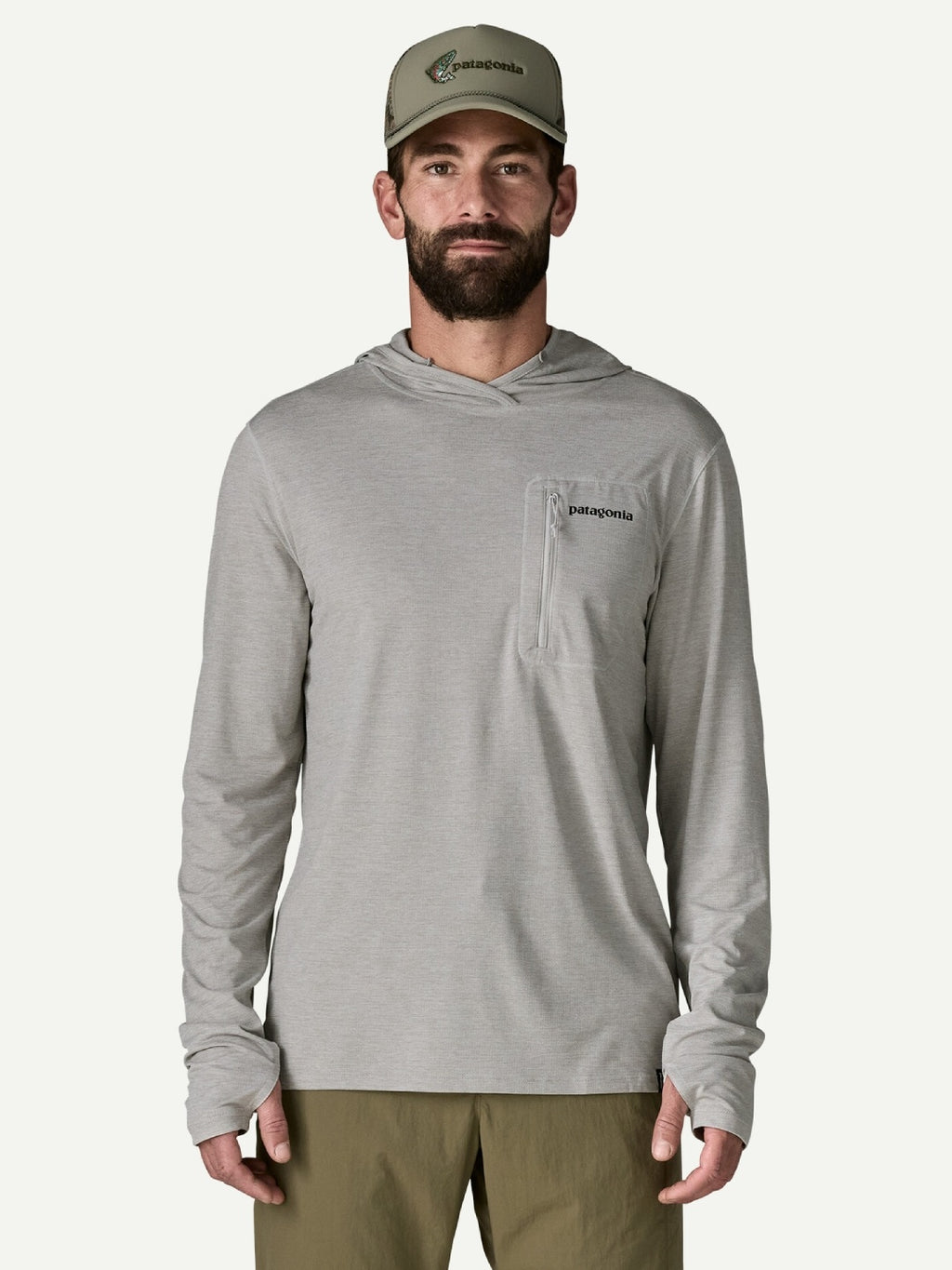 Cap Cool Sun Hoody - Fitz Roy Trout #CGSX [44937]｜patagonia