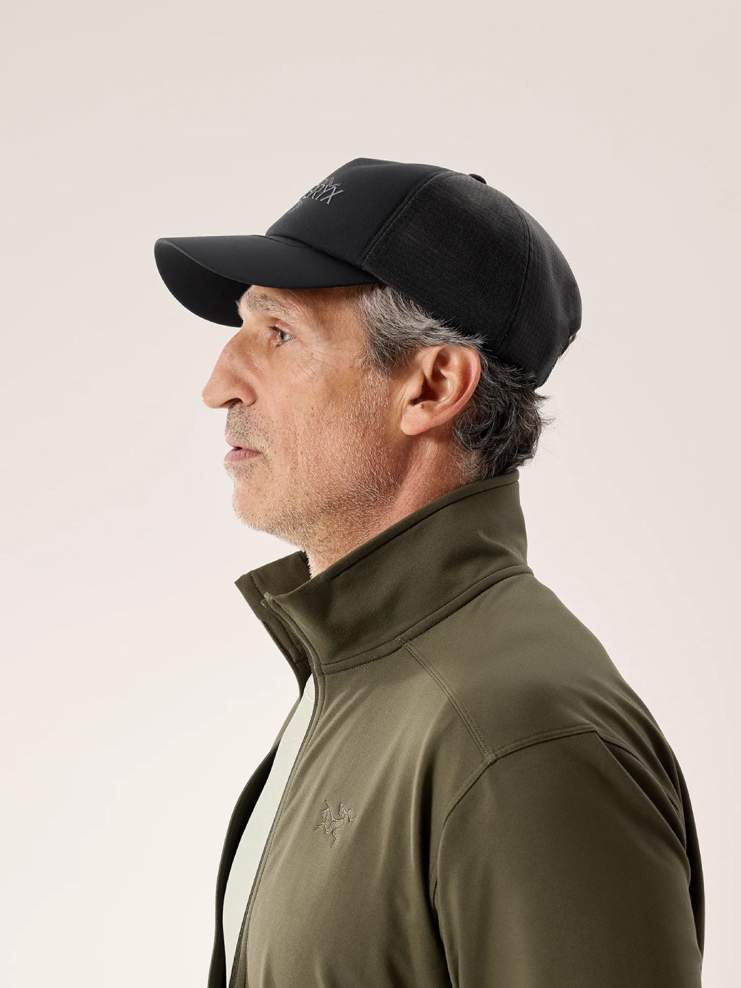 Bird Word Trucker Hat #Black / Cloud [X00000948804]｜ARC'TERYX