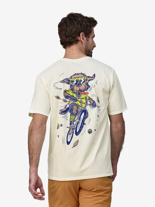 Men's Trail Hound Organic T-Shirt #BCW [37733]｜patagonia