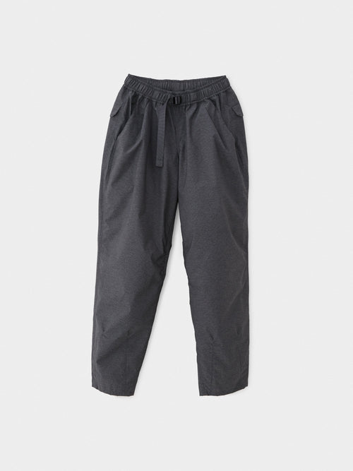 Light 5-Pocket Wide Pants #Dark Gray｜山と道 – moderate