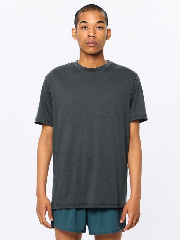 A/L Hybd Wool T-Shirt #DC [GA64128]｜GOLDWIN