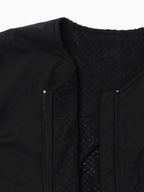 【Women】air fleece vest #Black [6241020]｜and wander
