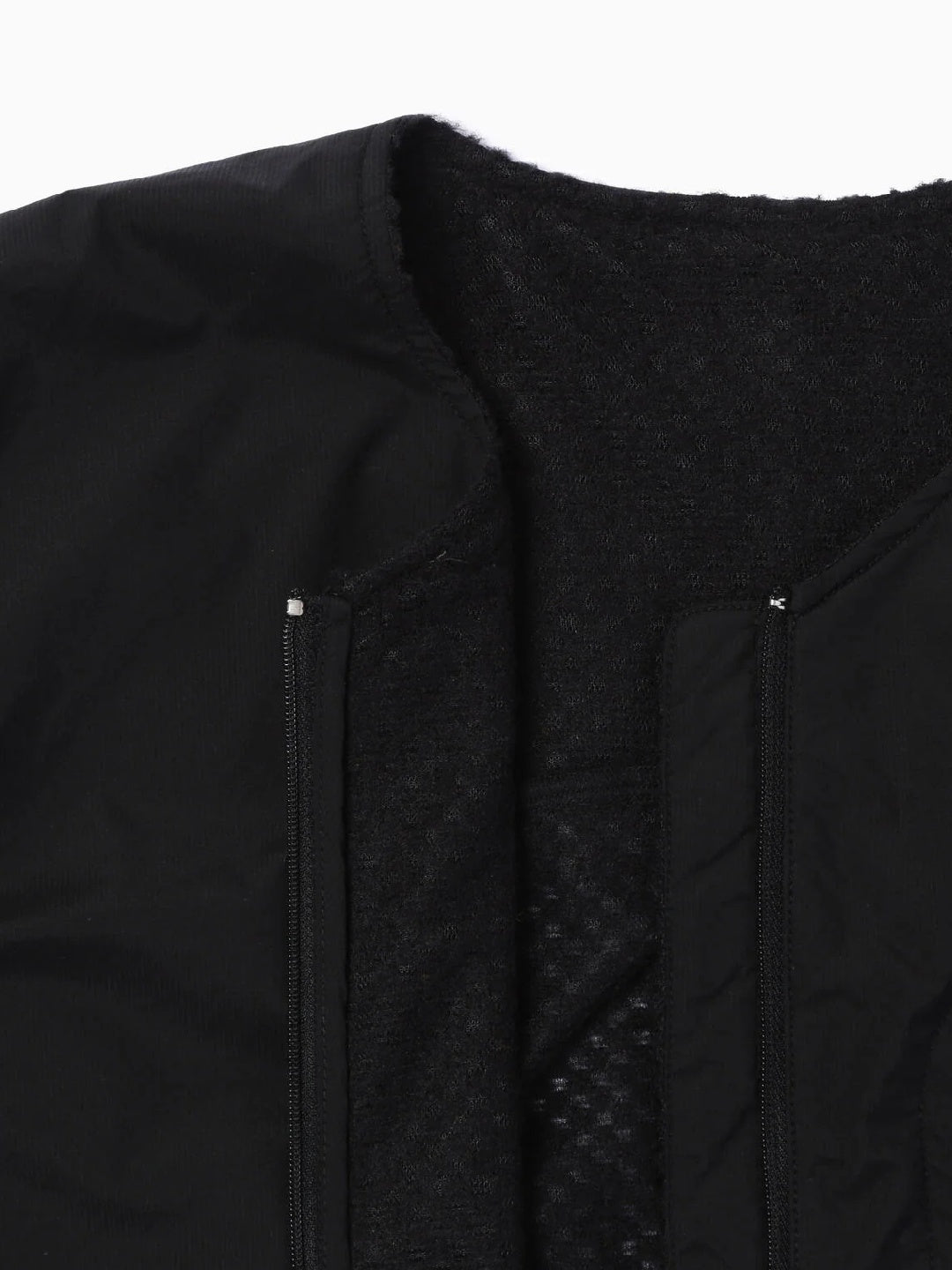 【Women】air fleece vest #Black [6241020]｜and wander