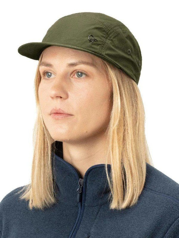 29 five panel tech Cap #Olive Night [3427-24]｜Norrona – moderate