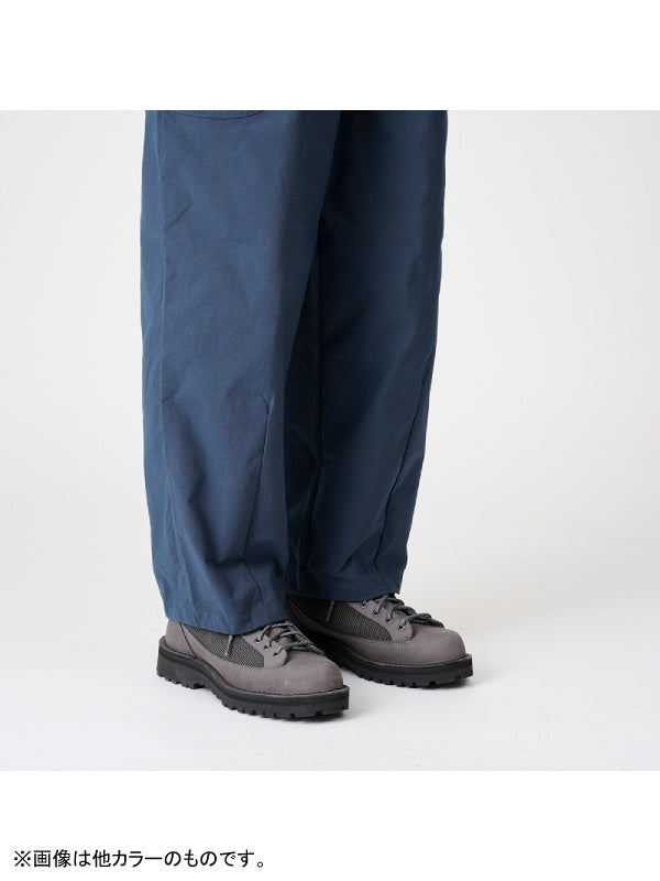 ヴィンテージナイロンのカーブパンツ #カラシイロ [022040]｜AXESQUIN