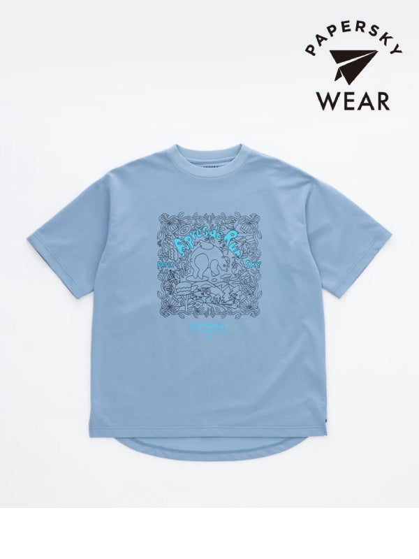 Apres Run Mascot-T #SAX [PS241024]｜PAPERSKY WEAR