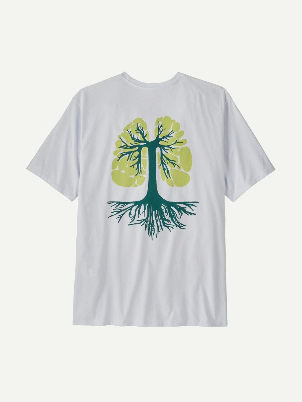 Run Like Roots Responsibili-Tee #WHI [37874]｜patagonia