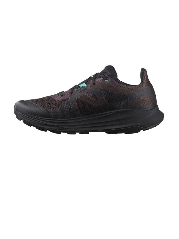 ULTRA FLOW #Black Coffee/Black/Electric Green [L47593400]｜SALOMON