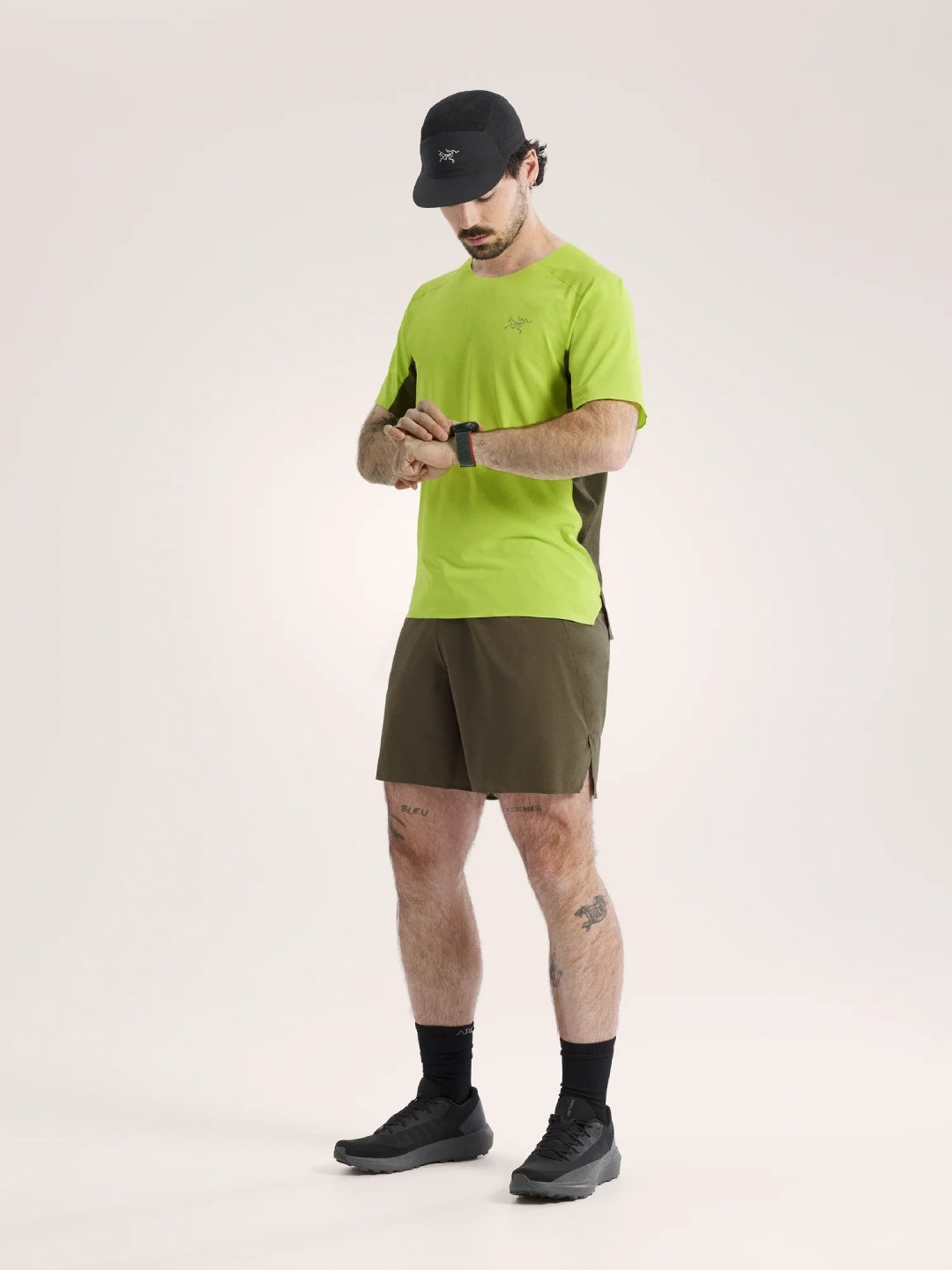 Norvan Downword Logo SS #Mantis / Tatsu [X00001034002]｜ARC'TERYX