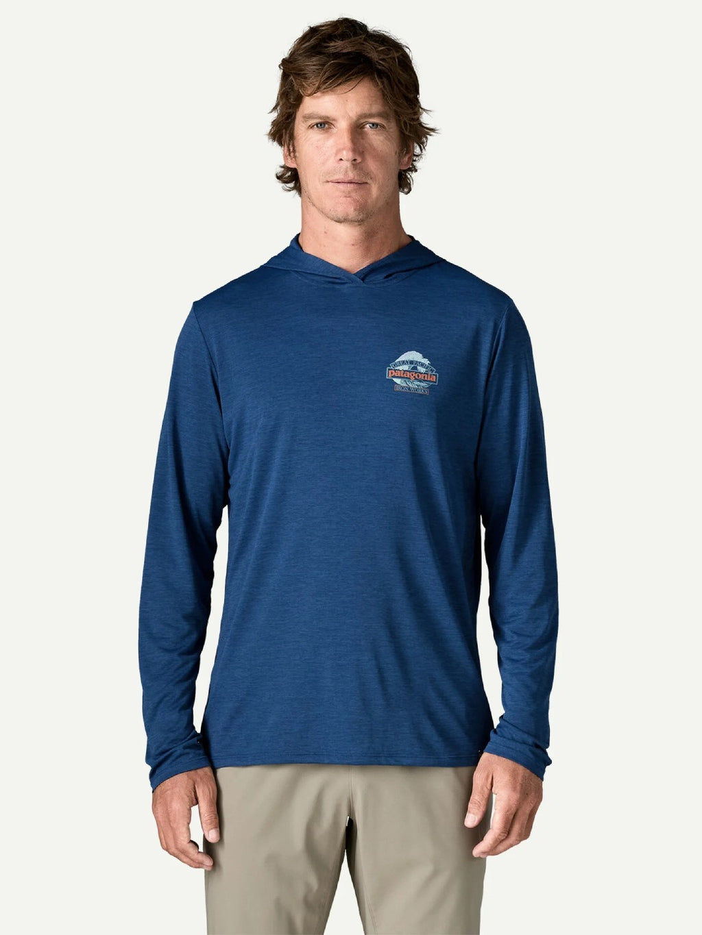 【Men】Men's Cap Cool Daily Hoody - Great Waves #CMBX [45499]｜patagonia