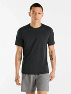 Motus Crew SS M #Black Heather [L08573000]｜ARC'TERYX