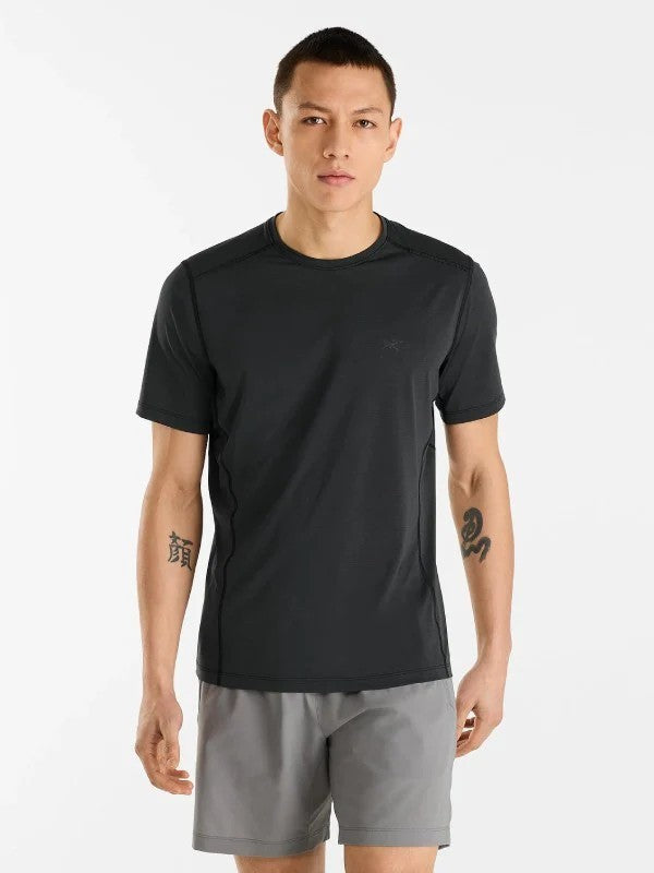 Motus Crew SS M #Black Heather [L08573000]｜ARC'TERYX