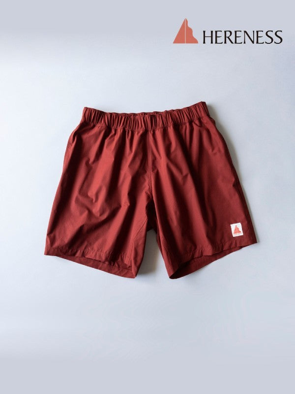 Sugarcane Shorts #Crimson Red [hm-20001]｜HERENESS